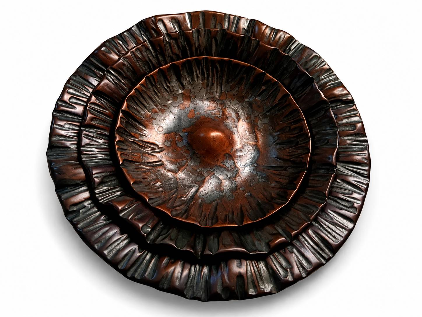 3-Piece Nesting Bowl Set-Petal