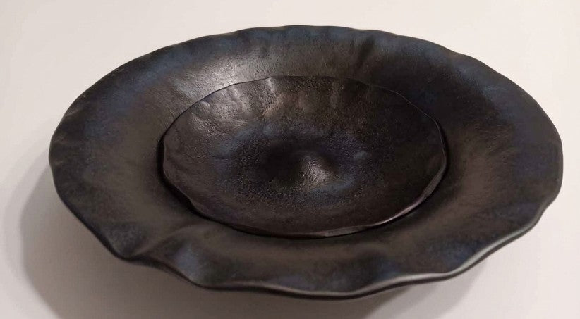 2-Piece Nesting Bowl Set-Charcoal